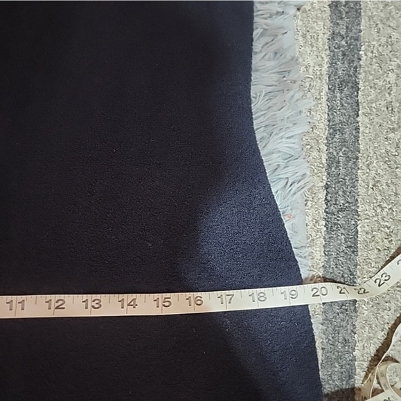 ST. JOHN Collection Women's Wool Blend Black Metallic Pearls Shimmer Dress. - Picture 9 of 11